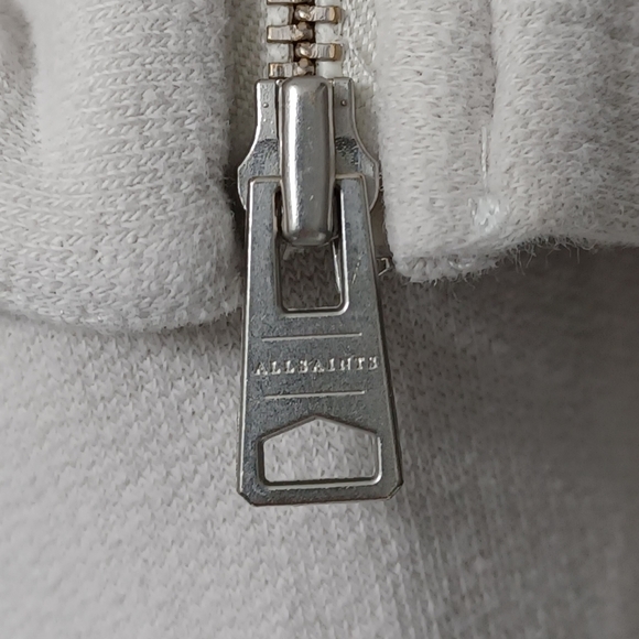 Allsaints Mila Dahlia sweatshirt cardigan sweater top - Picture 7 of 10